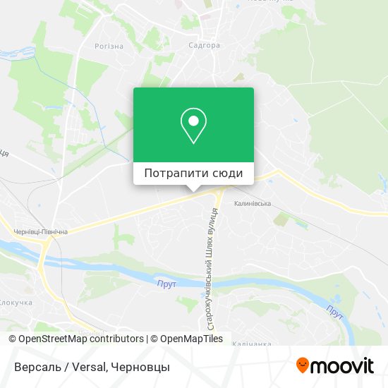Карта Версаль / Versal