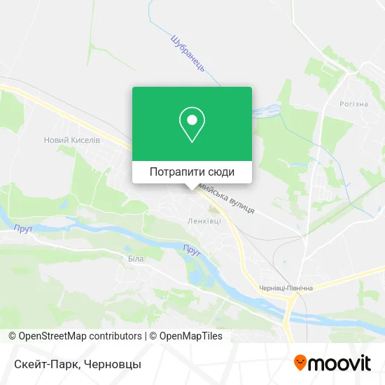 Карта Скейт-Парк