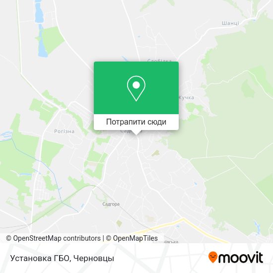 Карта Установка ГБО