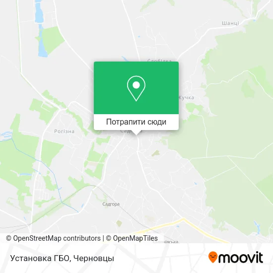 Карта Установка ГБО