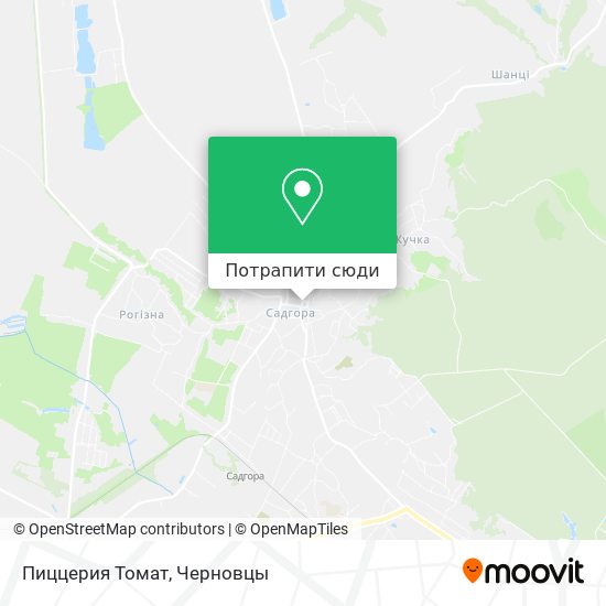 Карта Пиццерия Томат