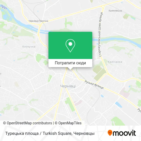 Карта Турецька площа / Turkish Square