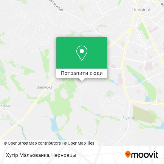 Карта Хутір Мальованка