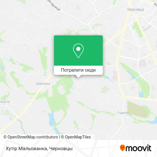 Карта Хутір Мальованка