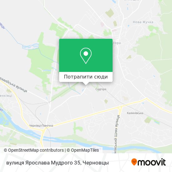 Карта вулиця Ярослава Мудрого 35