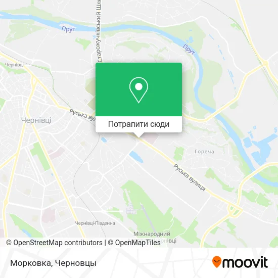 Карта Морковка