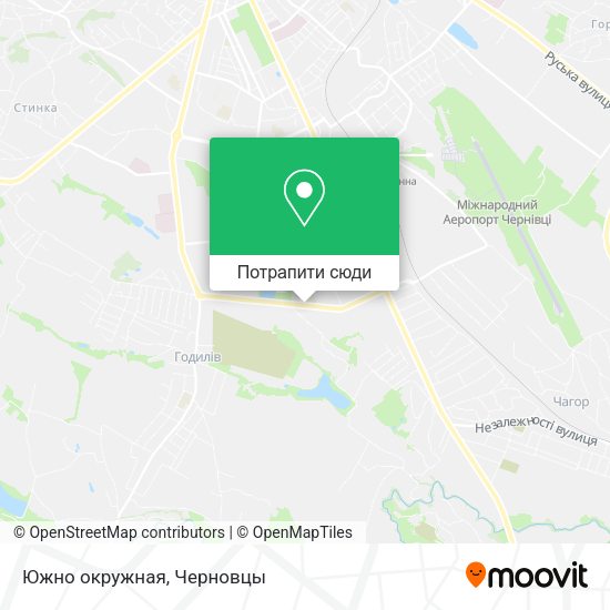 Карта Южно окружная