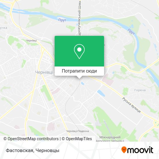 Карта Фастовская