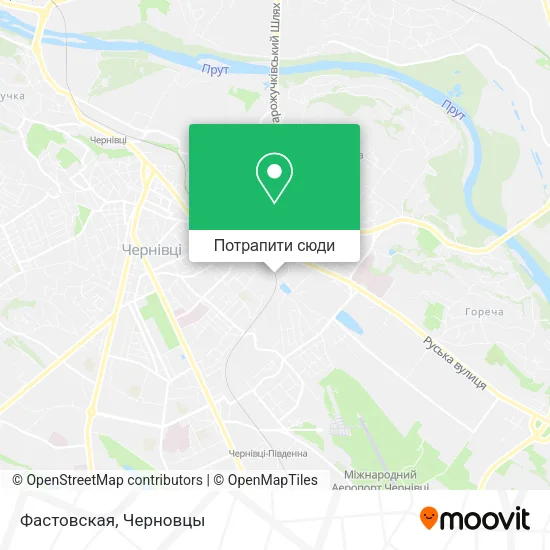 Карта Фастовская