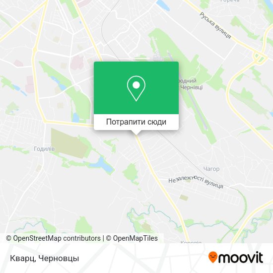 Карта Кварц
