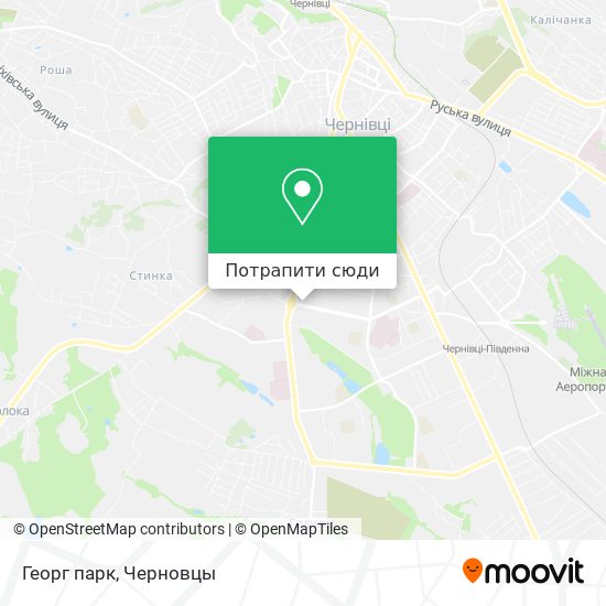 Карта Георг парк