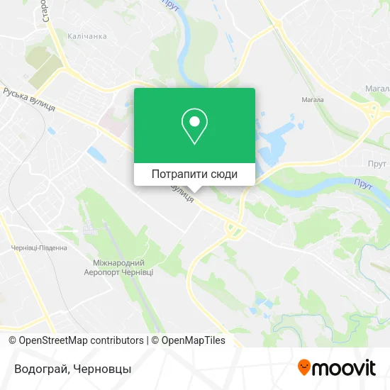 Карта Водограй