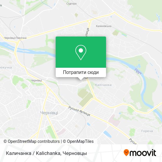 Карта Каличанка / Kalichanka