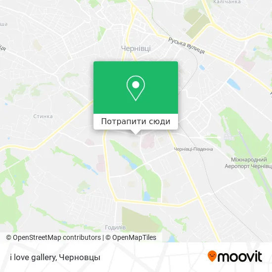 Карта i love gallery