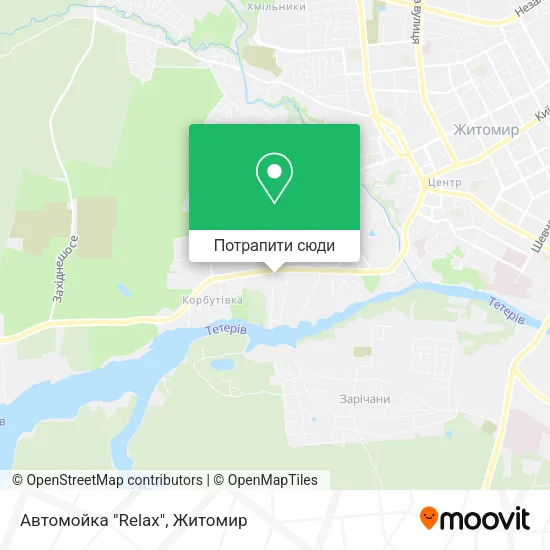 Карта Автомойка "Relax"