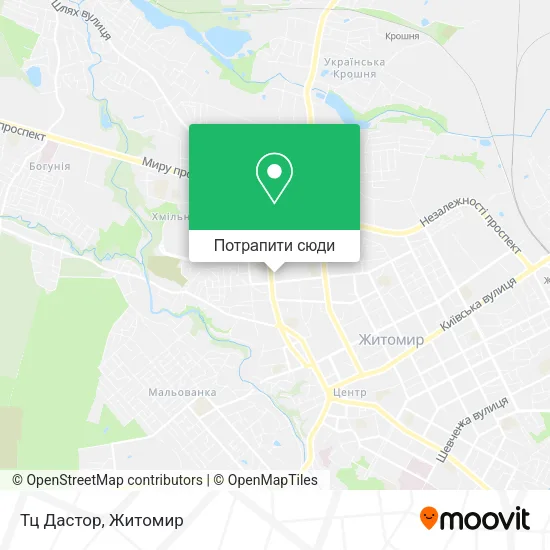 Карта Тц Дастор