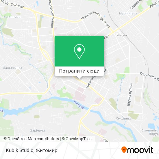 Карта Kubik Studio