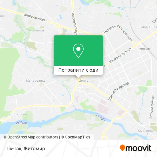 Карта Тік-Так