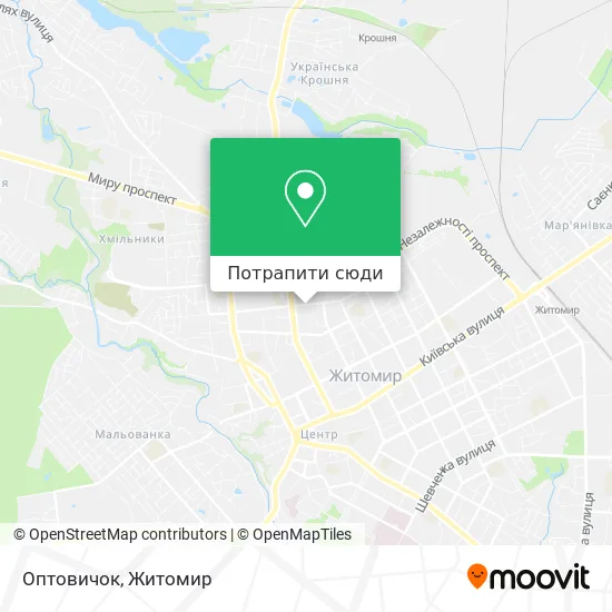 Карта Оптовичок
