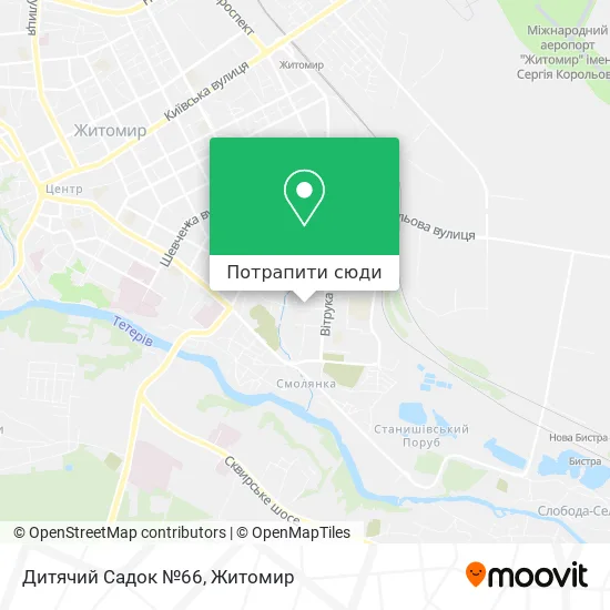 Карта Дитячий Садок №66
