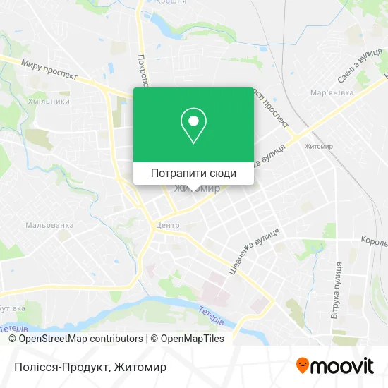 Карта Полісся-Продукт