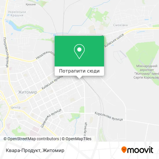 Карта Квара-Продукт