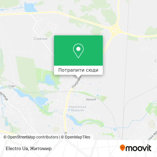 Карта Electro Ua