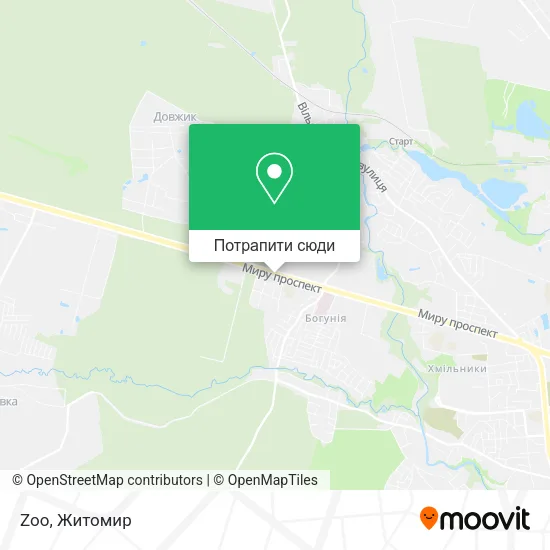 Карта Zoo