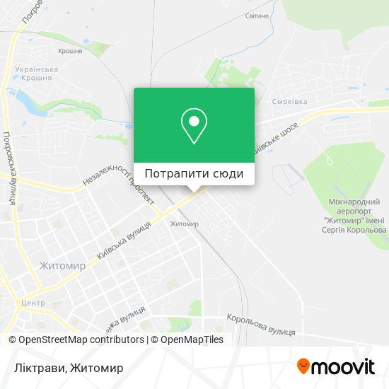 Карта Ліктрави