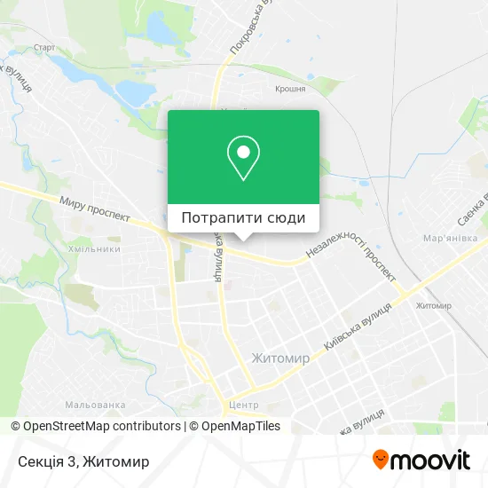 Карта Секція 3