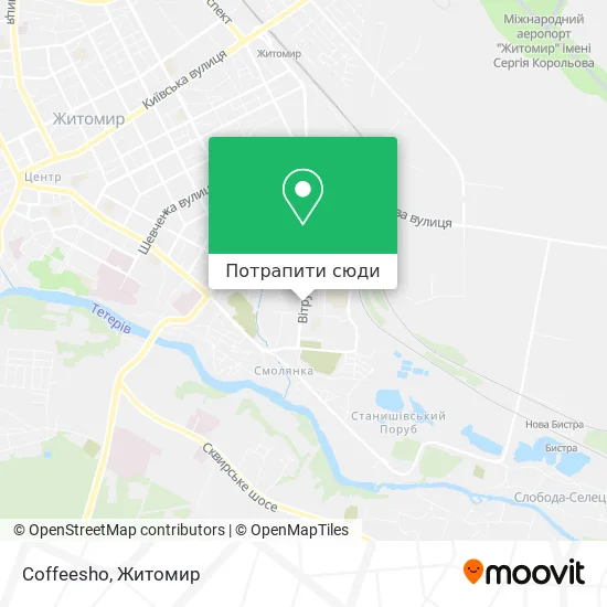 Карта Coffeesho