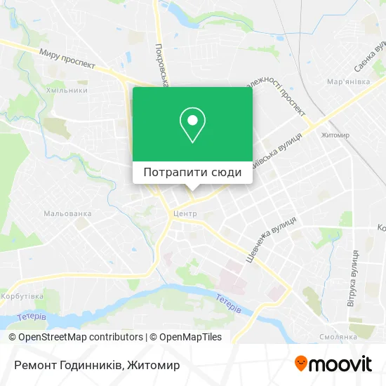 Карта Ремонт Годинників