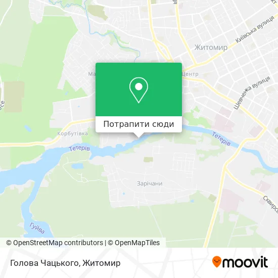 Карта Голова Чацького