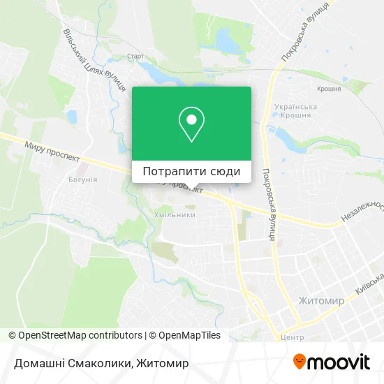 Карта Домашні Смаколики