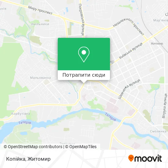Карта Копійка