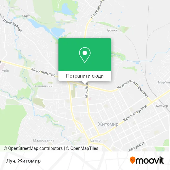 Карта Луч