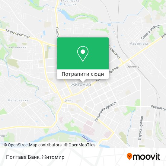 Карта Полтава Банк