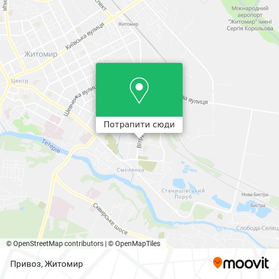 Карта Привоз