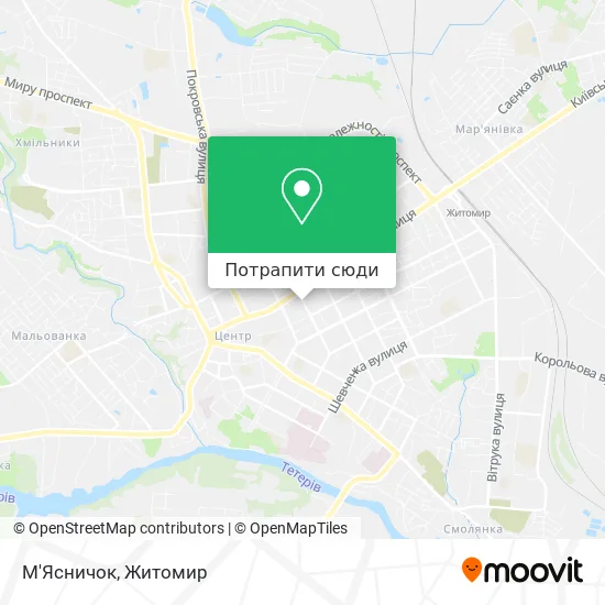 Карта М'Ясничок