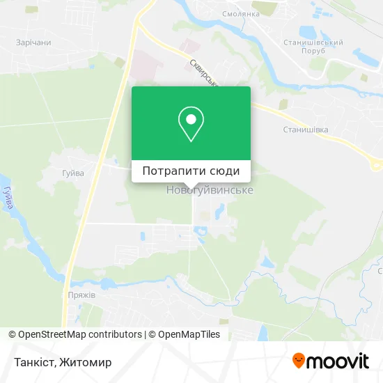 Карта Танкіст