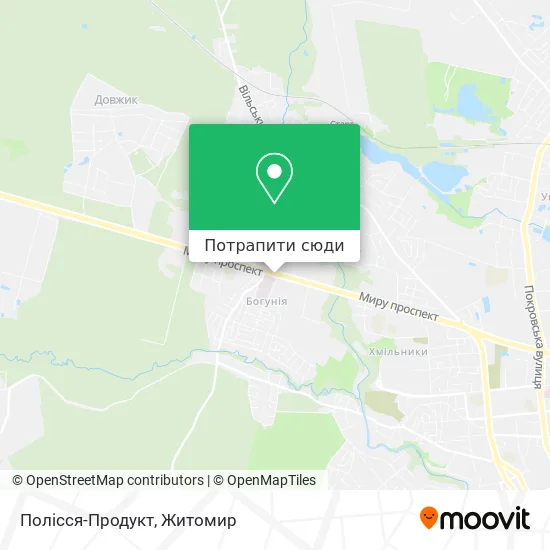 Карта Полісся-Продукт