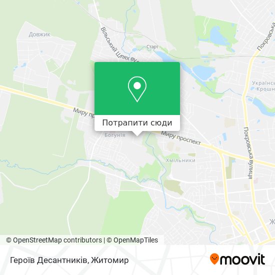 Карта Героїв Десантників
