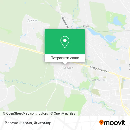 Карта Власна Ферма