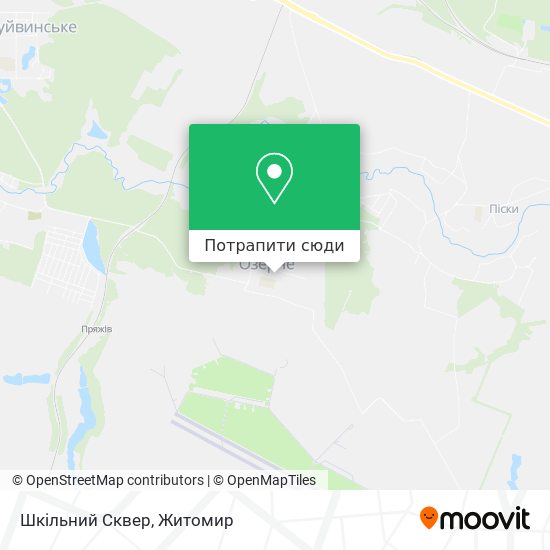 Карта Шкільний Сквер