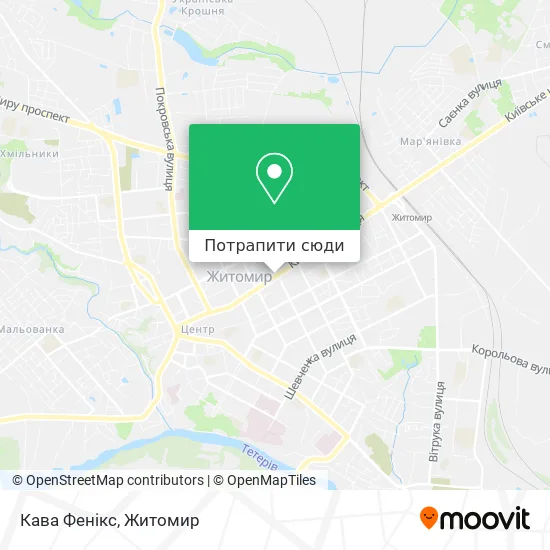 Карта Кава Фенікс