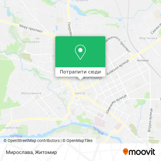 Карта Мирослава