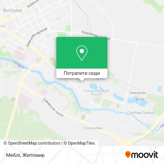 Карта Меблі