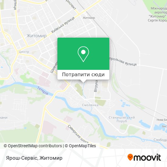Карта Ярош-Сервіс