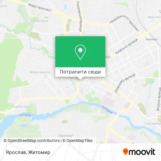 Карта Ярослав