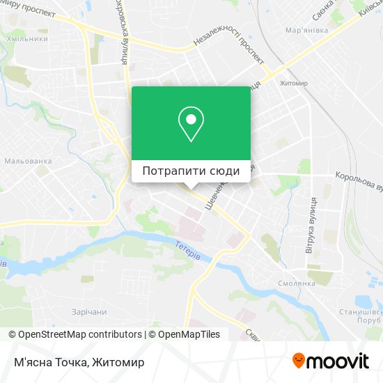 Карта М'ясна Точка